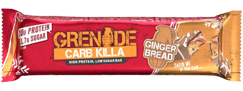 Grenade Carb Killa Ginger Bread Bar