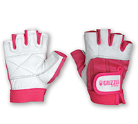 Grizzly Fitness Canadian Breast Cancer Foundation Gloves Large.