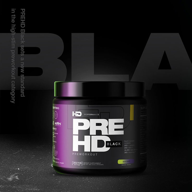 HD Muscle PreHD Black