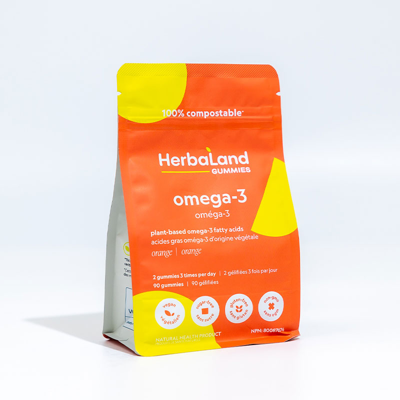 Herbaland Gummies Omega-3 For Adults