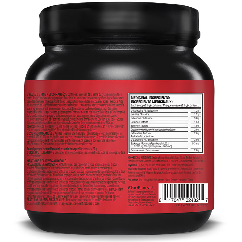 JYM Supplement Science Post JYM BCAAs+ Recovery Matrix 