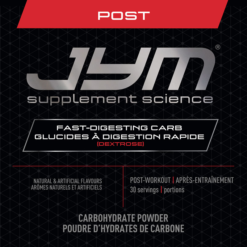 JYM Supplement Science Post JYM Carb
