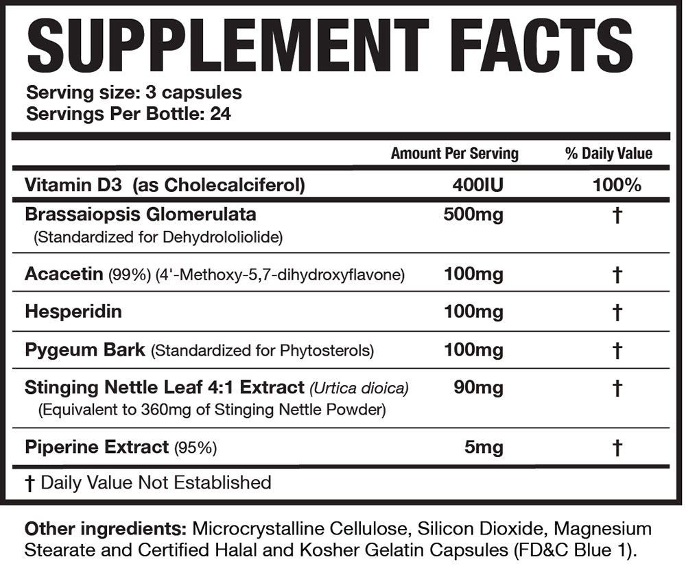magnum-E-BRAKE-supplement-facts