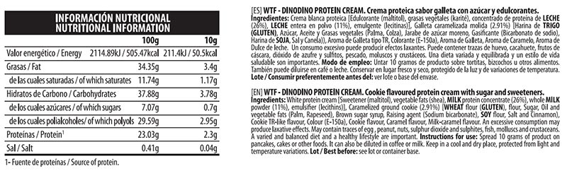 Max Protein WTF Protein Cream