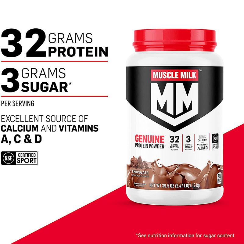 Muscle Milk Brand Genuine Protein Powder