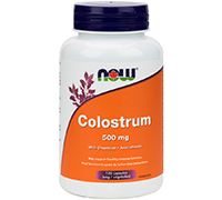 NOW Colostrum 500mg 120 Capsules.