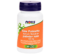 NOW Saw Palmetto Extract 160mg 60 Softgels.