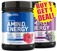 Optimum Nutrition Amino Energy 65 Serving BOGO Deal.
