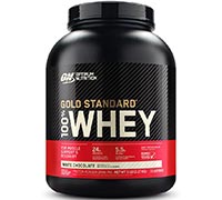 Optimum Nutrition 100% Whey Gold Standard White Chocolate Flavour.