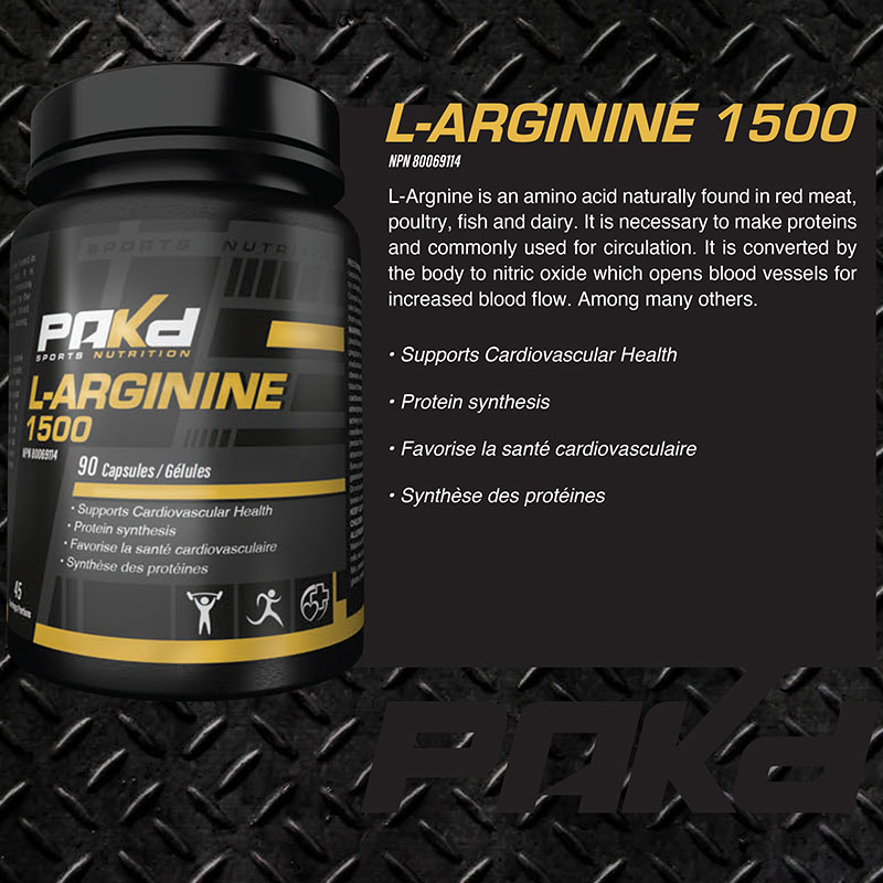 Pakd Sports Nutrition L-Arginine