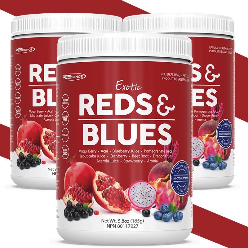 PEScience Exotic Reds & Blues
