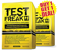 Pharmafreak Test Freak 120 Capsules BOGO Deal.