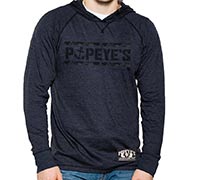 popeyes-gear-long-sleeve-shirt-army-script-heather-navy-blue