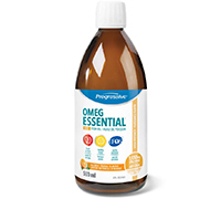 Progressive Omegessential Plus D High Potency Fish Oil 500 ml Orange Flavour.