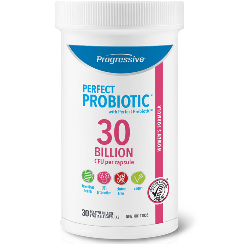 Progressive Perfect Probiotic 30 Billion CFU Women's Formula