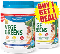 Progressive Vege Greens New Formula Value Size BOGO Deal.