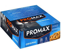 Promax Protein Bar 12 Box of Bars Chocolate Chip Cookie Dough Flavour.