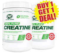 PVL All Natural Creatine 750 Grams Exclusive Size BOGO Deal.