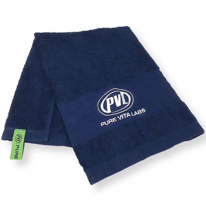 PVL Pure Vita Labs Workout Towel - Blue