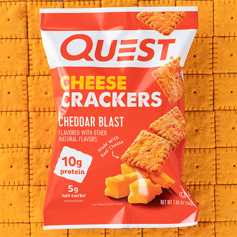 Quest Nutrition Cheese Crackers