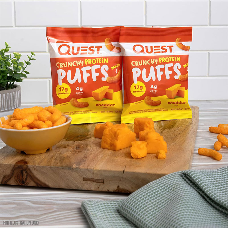 Quest Nutrition Crunchy Protein Puffs