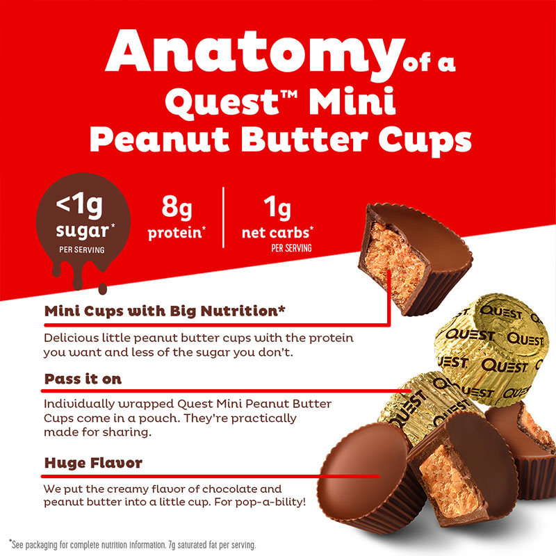 Quest Nutrition Mini Peanut Butter Cups
