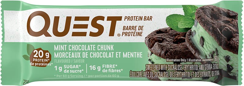 Quest Nutrition Protein Bar - Mint Chocolate Chunk