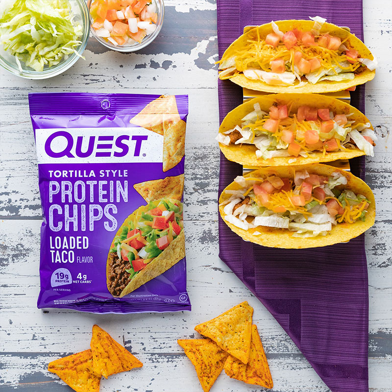 Quest Nutrition Protein Chips Tortilla Style