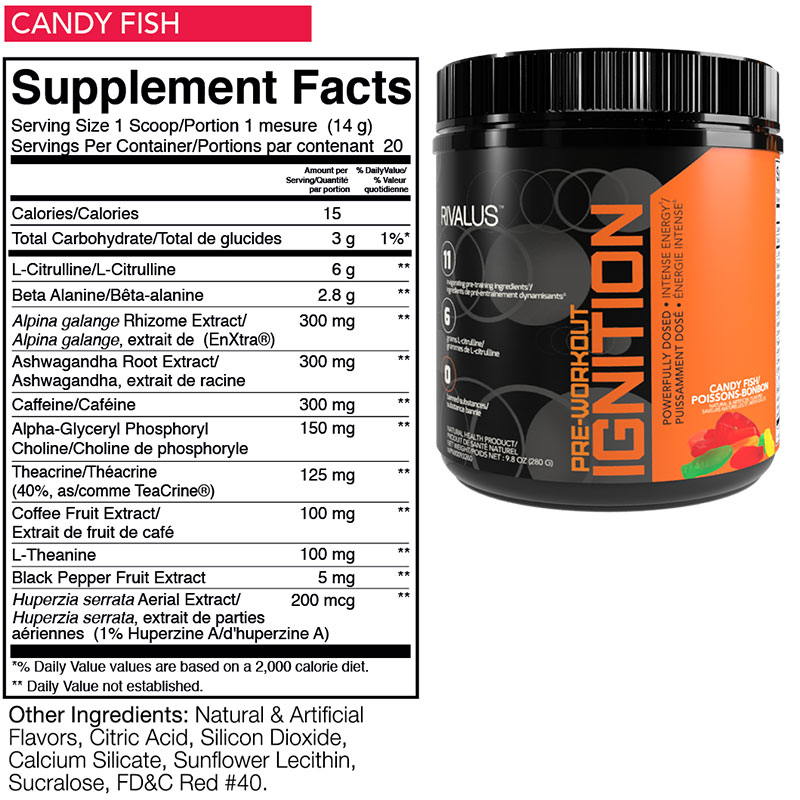 Rivalus Pre-Workout IGNITION
