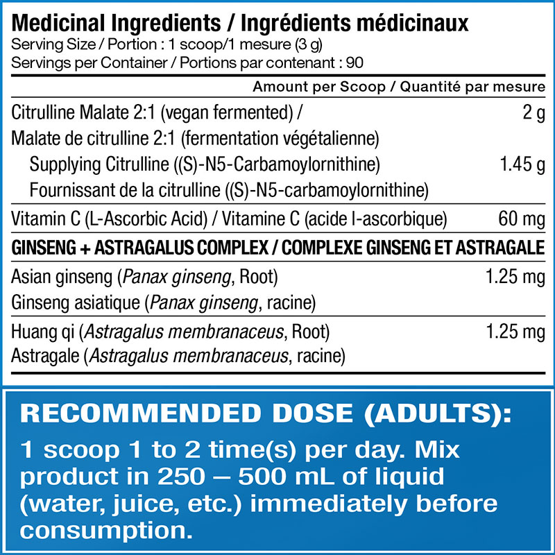 SD Pharmaceuticals Citrulline Malate 2000 Vegan Fermented