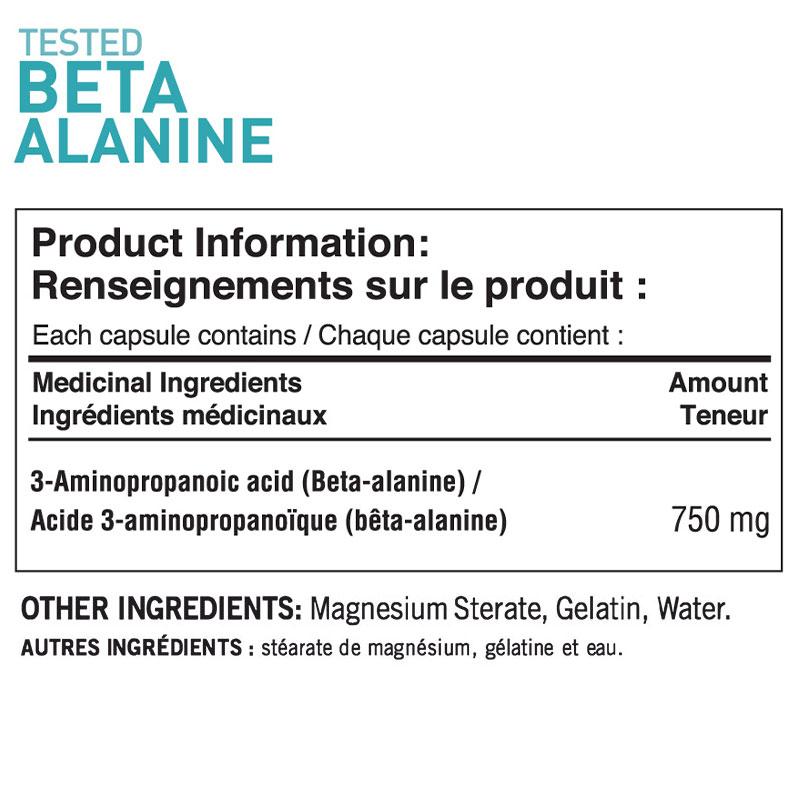 Tested Nutrition Tested Beta Alanine