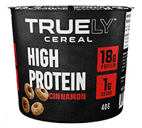 Truely Protein Cereal Cups Cinnamon Flavour 40 Grams.