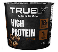 Truely Protein Cereal Cups Cocoa Flavour 40 Grams.