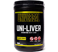 Universal Nutrition Uni Liver 500 Tablets.