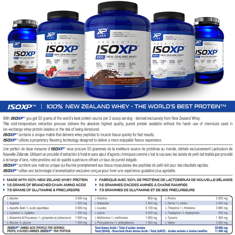 XP-Labs ISO XP Probiotic Isolate New Zealand Whey