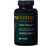 Younited Daily Omega 3 60 Softgels.