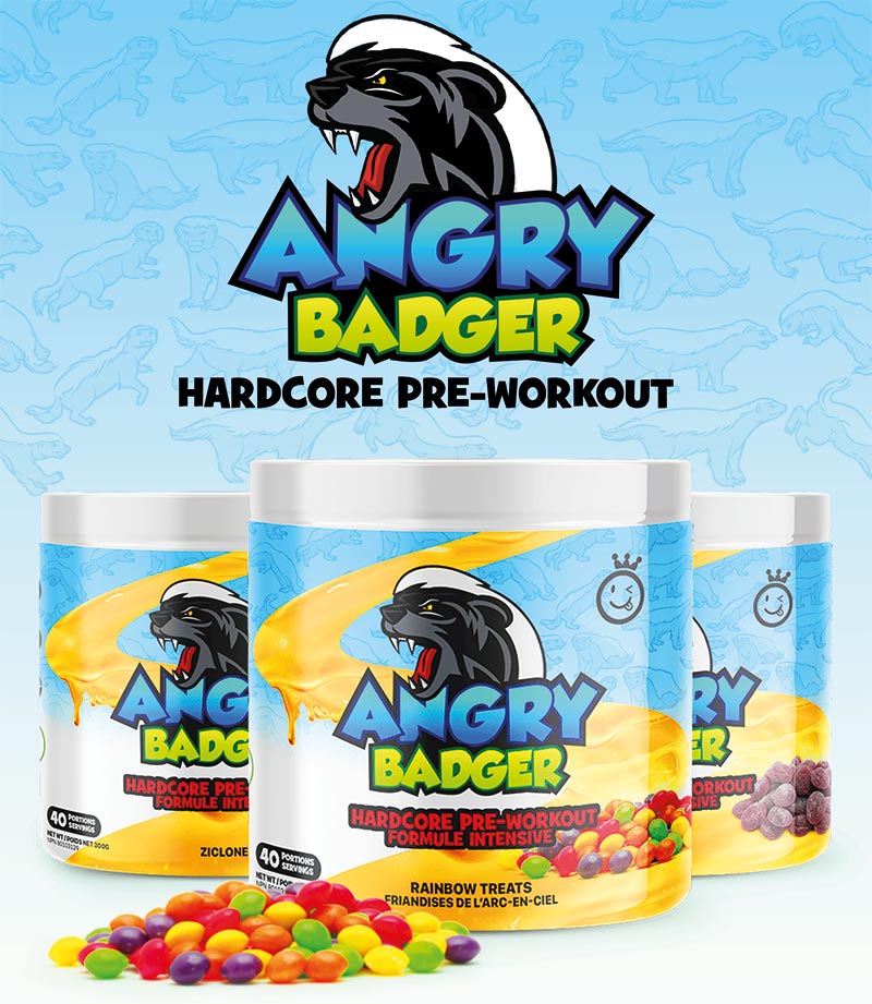 Yummy Sports Angry Badger